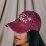 "LIFE'S BETTER WITH JESUS" HAT